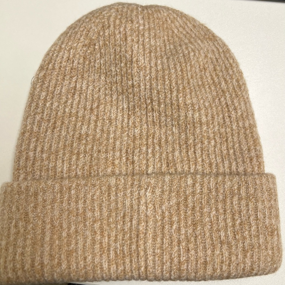 J. Crew Beige Knit Hat